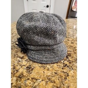 Mucros Weavers Newsboy Hat Women's Irish 100% Wool Tweed Hat Made in Ireland